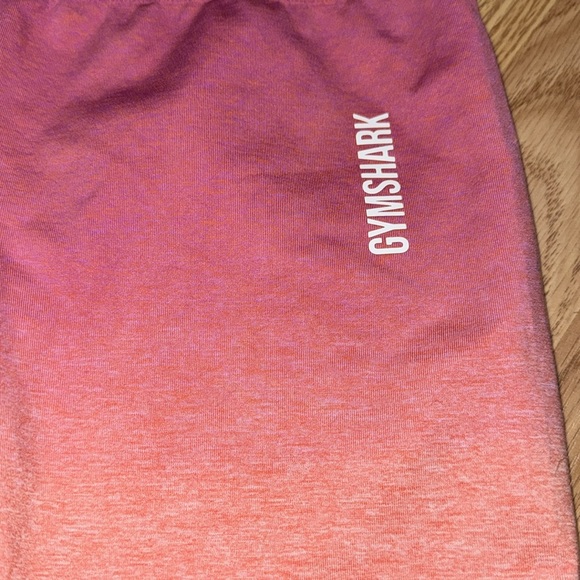 Gymshark Pink Ombre Seamless Cycling Shorts Size Small - Picture 2 of 5